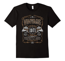 46th Birthday Gift TShirt Vintage 1971 - 46 Years Old Shirt