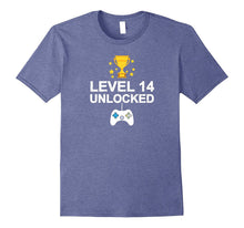 14th Birthday Level 14 Unlocked Funny T-Shirt Gamer Gift Kid