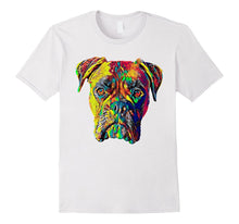 Cute Dog Boxer Breed T-Shirt Head Puppy Face Smart Pet