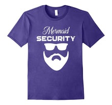 Mermaid Security Shirt Pool Party Halloween Dad Shirt