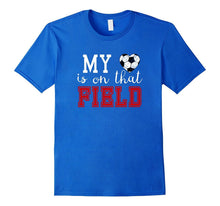 My Heart Is on That Field Soccer Tshirt MOM Grandma