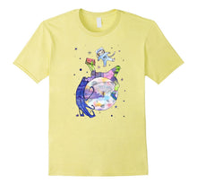 Reading With Space Cat Shirts - Cat Lovers Graphic Gifts