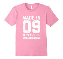 8th Birthday Shirt Gift Age 8 Year Old Boy Girl Kids T-Shirt
