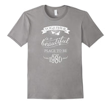 37th Wedding Anniversary T-Shirt Funny for Married in 1980 H