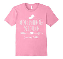 Baby Coming Soon in January 2018 Tshirt Funny Gift