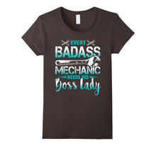 Every Badass Mechanic Needs His Boss Lady Funny T-Shirt