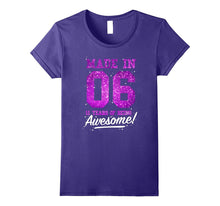Made in 2006 Awesome 11th Birthday Girl Shirt Pink T-Shirt