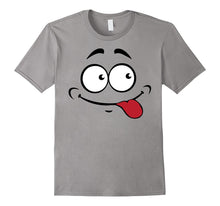 Emoji Halloween Shirt Costume Tongue Out Goofy Face T Shirt