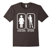Mens Gun Wife T-Shirt - Husband Gun Gift TShirt