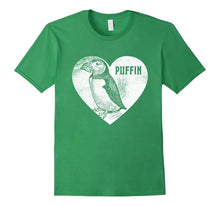 Love Heart Puffins Shirt Cute Puffin Iceland Lover Gift Tee