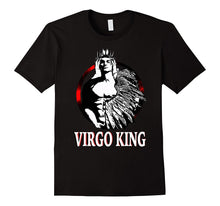 Mens Virgo King T-Shirt Great Horoscope Tee