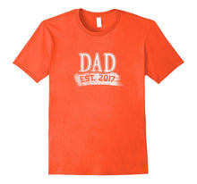 Men's Father's Day T-Shirt Cool 2017 First Time Dad Gift Shirts