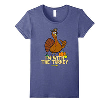 I'm With the Turkey Funny Halloween Matching T-Shirt