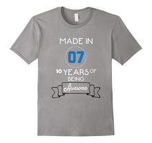 10th Birthday Shirt Gift Age 10 Year Old Boy Girl Tshirt Tee