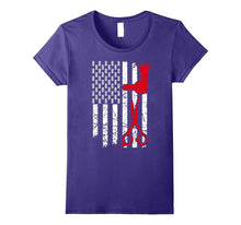 Cute Hairstylist Shirt American Flag Great Gift Hairdresser