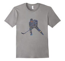 Big Boys' Hockey Player Typography Design Youth T Shirt