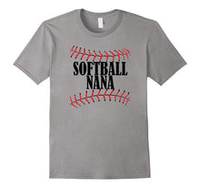 Softball Nana Tshirt Grandma Grandparents Tshirt Softball