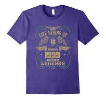 Life Begins at 18 - 1999 the Birth of Legends Tshirt