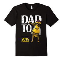 Mens Dabbing Bee Funny Dad to Be 2018 T Shirt