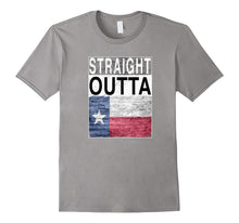 Straight Outta Texas Vintage Flag T-Shirt