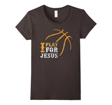 I Play for Jesus, Distressed Christian Basketball T Shirt