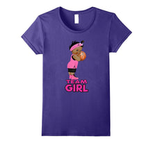 Ethnic Basketball Team Girl Baby Shower T-Shirt