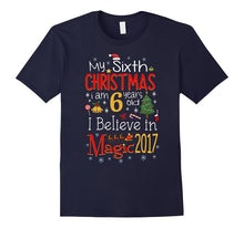 My Sixth Christmas 2017 T-Shirt Happy 6 Yr Old Birthday Gift