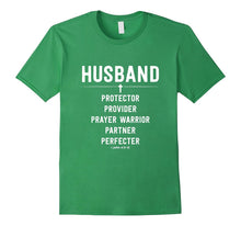 Mens Husband Prayer Warrior Christian Men's T-Shirt