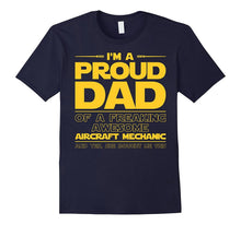 Aircraft Mechanic Dad T-Shirt Gift for Aircraft Mechanic Lov