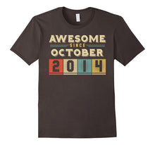 Retro Awesome Since October 2014 3rd Birthday Gifts 3 Born