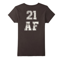 21 AF Twenty One Years Old Birthday T-Shirt Jersey Style