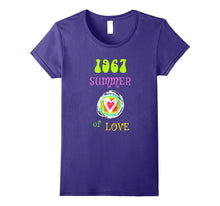 1967 Summer of Love Hippie Heart T-Shirt