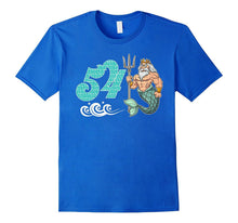 Mens 54 Year Old Poseidon 54th Birthday TShirt