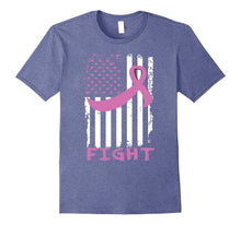 Breast Cancer Shirt Fight Flag Shirt