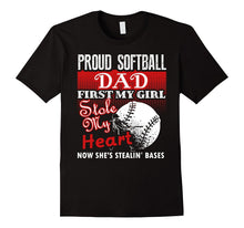 Softball Dad Shirts - Proud Softball Dad Tshirt
