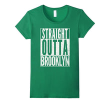STRAIGHT OUTTA BROOKLYN Fun Cool Gym Workout T-Shirt