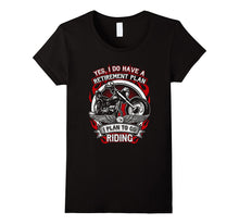 Retirement Plan Biker Tshirt Gift for Biker Dad