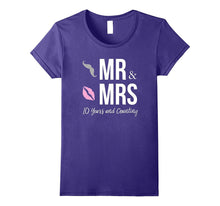 10th WEDDING ANNIVERSARY Shirt - Mr. & Mrs. 10 Years