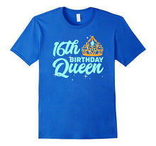 16th Birthday Queen T Shirt Celebration Party Sweet Sixteen