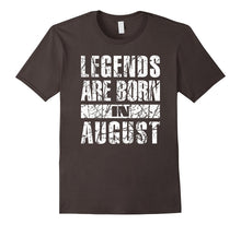 Legends Are Born in August Birthday Gift T Shirt Bday TShirt