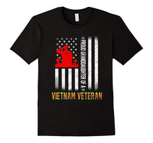 Proud Granddaughter of a Vietnam Veteran Shirt US Flag