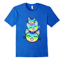Neon Kitty Cat Slime Tabby Gaming Video Games Ranch Farm Tee