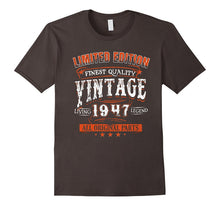 1947 T-Shirt 70th Birthday Gifts 70 Year Old B-Day VINTAGE