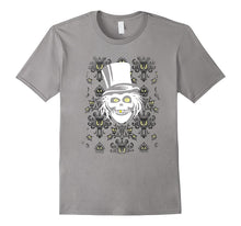 Haunted T-Shirt: Hatchaway Mansion Spooky Ghost in Top Hat