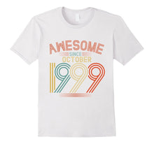 Awesome Since October 1999 Funny T-Shirt 18th Birthday Tee