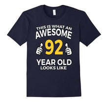 92 Year Old Birthday Gifts T Shirt for a Senior Man or Woman