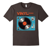 Retro LP Vinyl Record Turntable Player DJ Music Gift T-Shirt