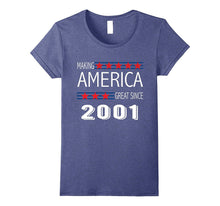 Retro Vintage 16th Birthday MAKING AMERICA GREAT SINCE 2001