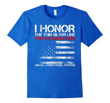 I Honor the Thin Silver Line for My Daughter Shirt US Flag