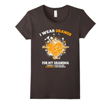 I Wear Orange for My Grandma - Leukemia Awareness T-Shirt